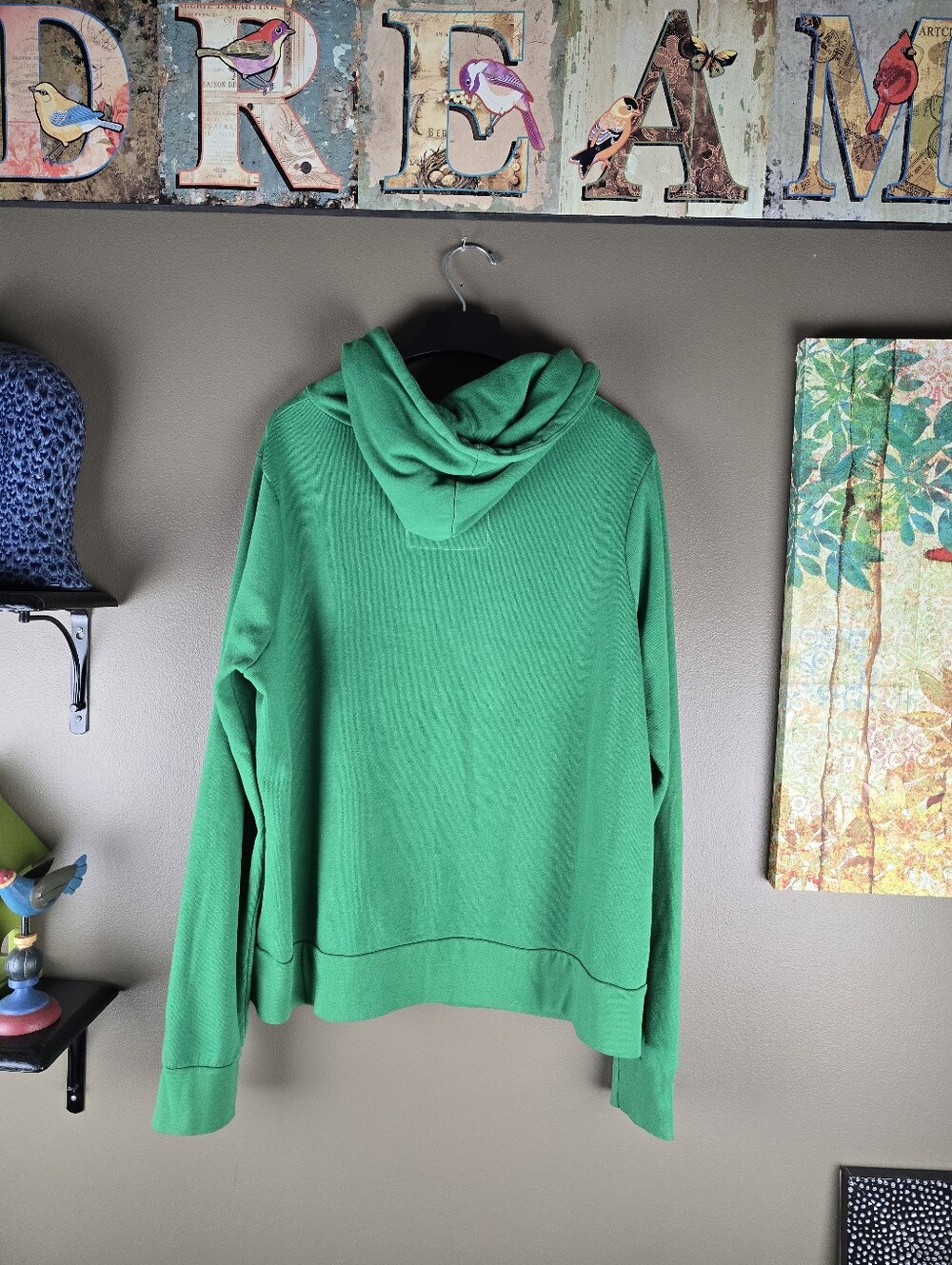 Aviator Nation 5 Stripe Green Sweatshirt XL - Picture 3 of 12